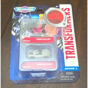 Micro Machines Transformers Series 1 TF00013 Sideswipe & Elita-One Unopened 2022